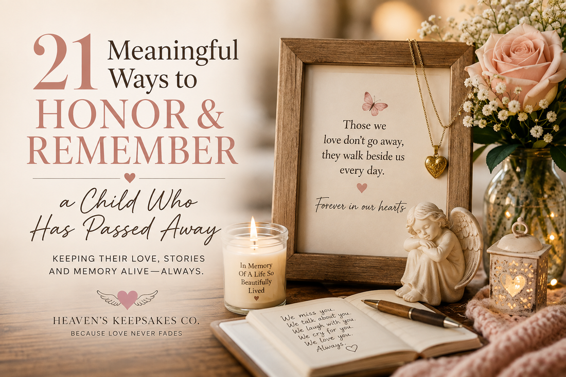21 Meaningful Ways to Honor and Remember a Child Who Has Passed Away