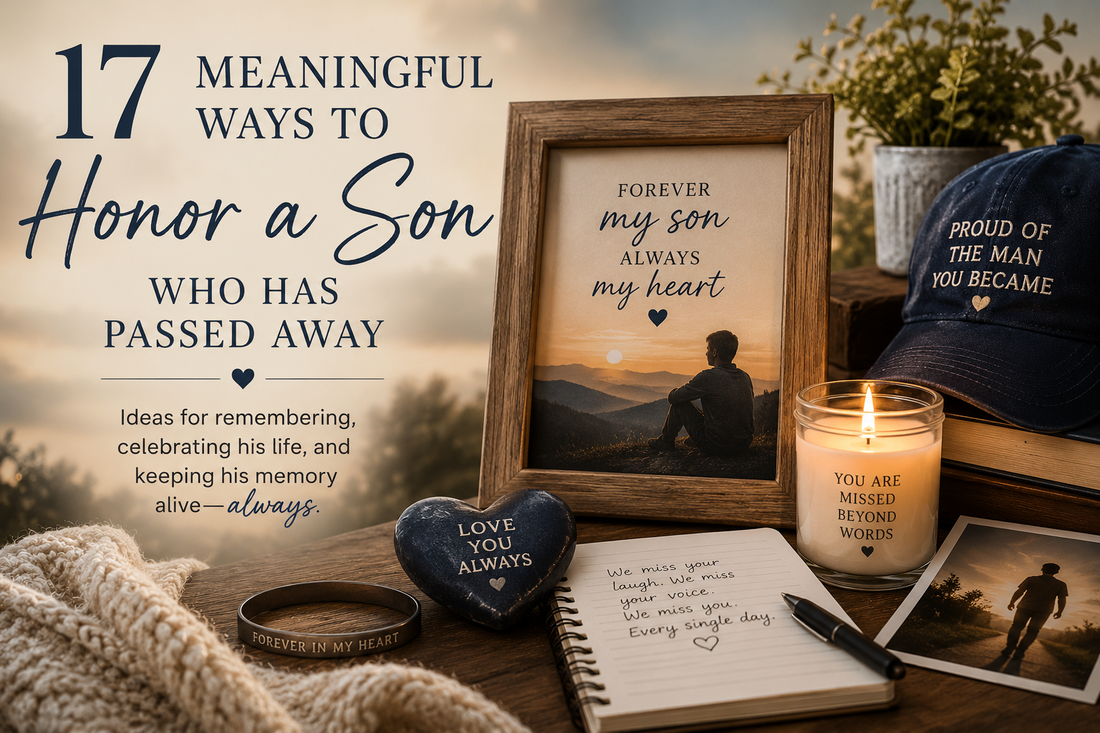 17 Meaningful Ways to Honor a Son Who Has Passed Away