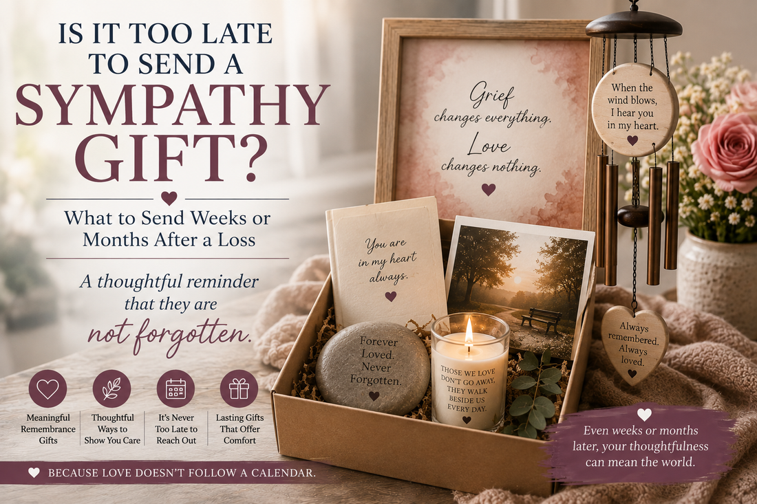 Is It Too Late to Send a Sympathy Gift? What to Send Weeks or Months After a Loss