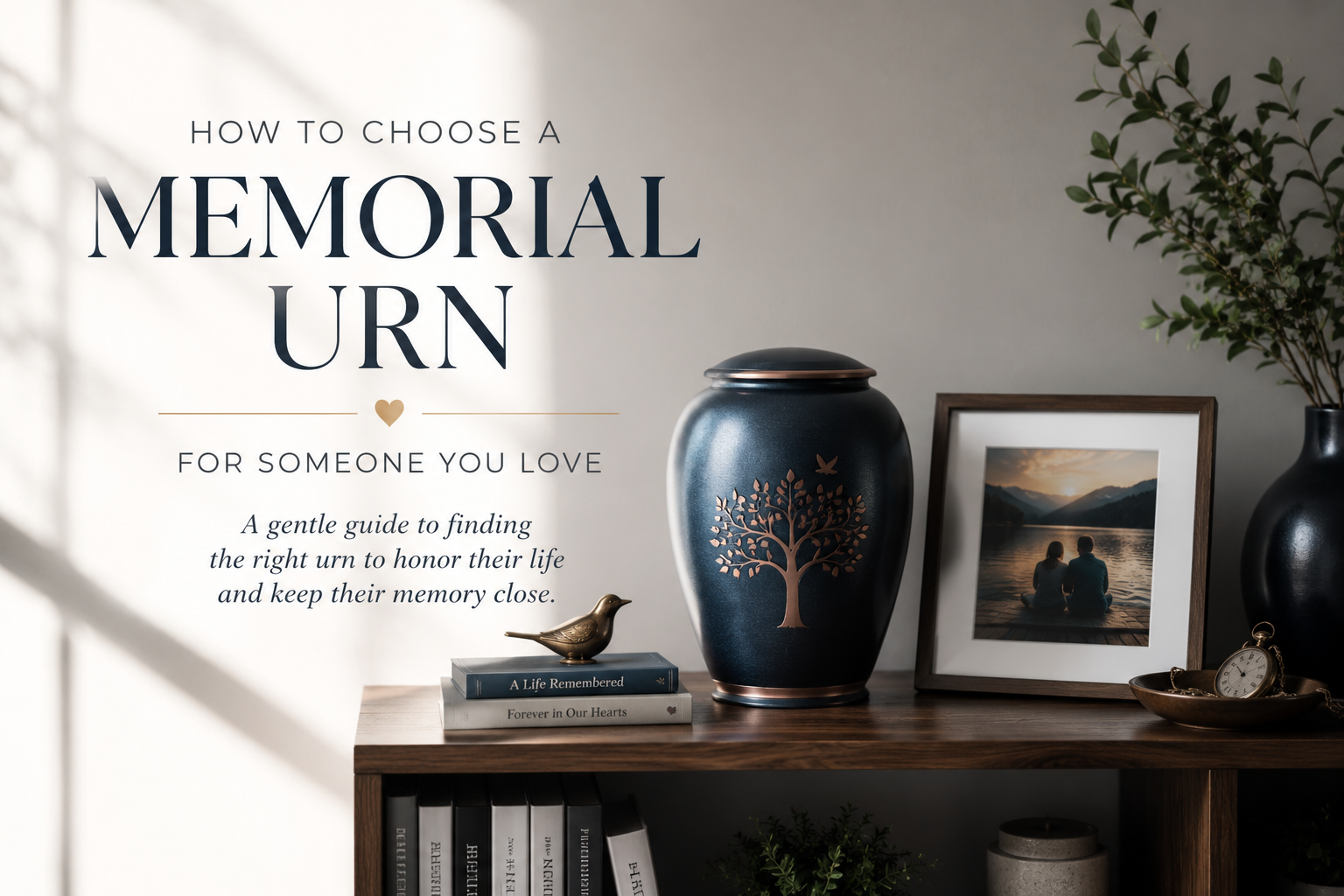 How to Choose a Memorial Urn for Someone You Love: A Gentle Guide