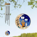 Personalized Memorial Pet Circle Wind Chime - Gift Idea For Dog/Cat Lover - I Am Always With You