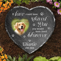 Personalized Memorial Heart Lithograph - Gift Idea For Dog Owner - If Love Could Have Saved You, You Would Have Lived Forever