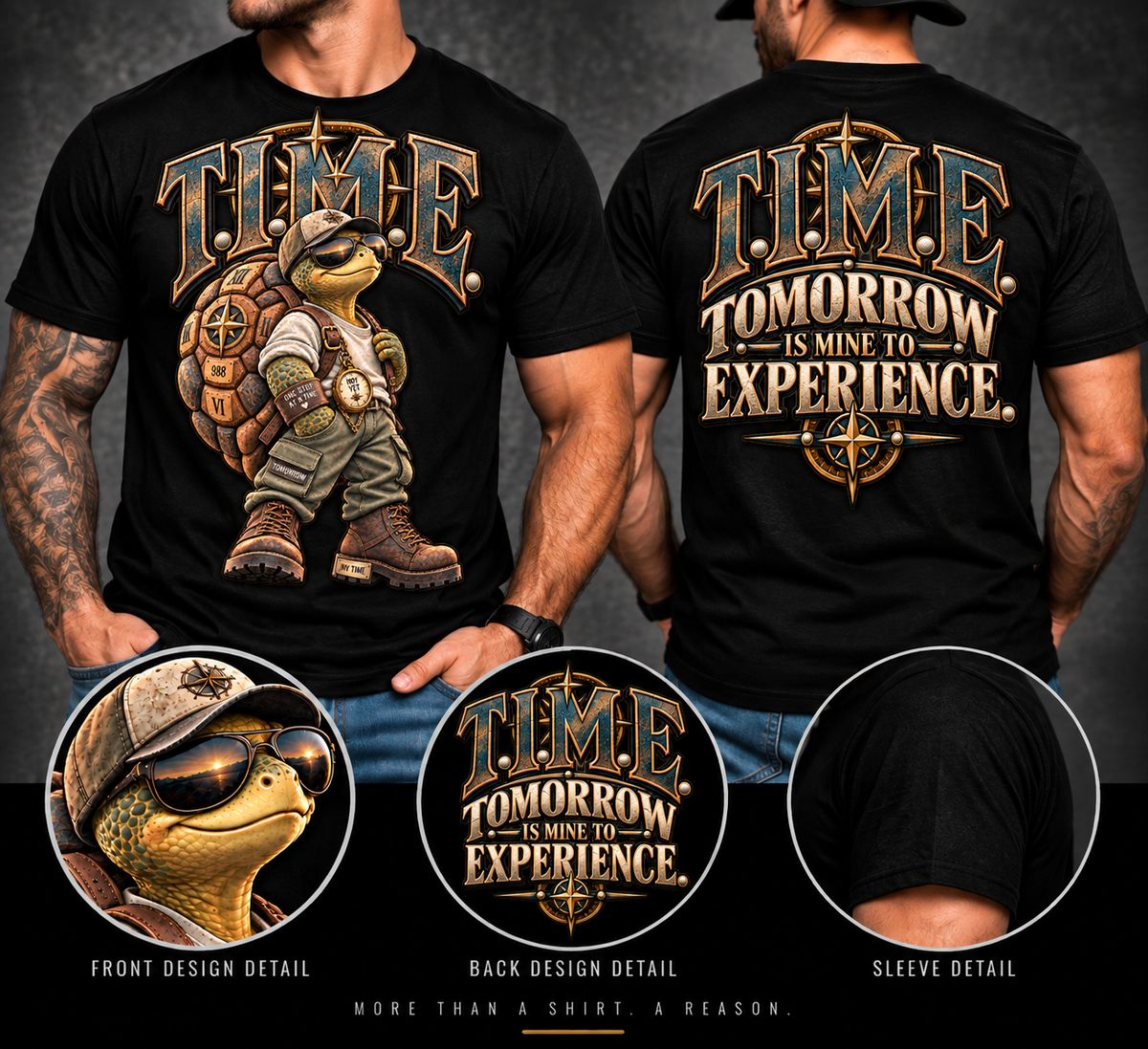 T.I.M.E.™ — Tomorrow Is Mine to Experience | Suicide Awareness Tee