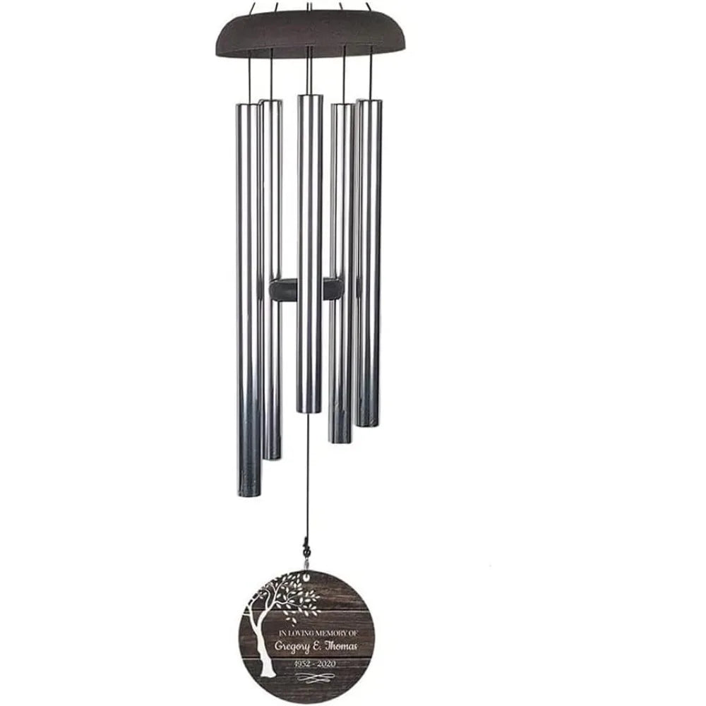Personalized Memorial Wind Chime for Loss of Loved One, 42 Inch Sympathy Gift product image 6