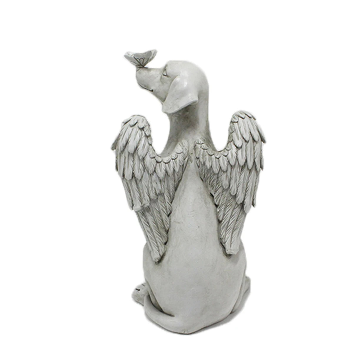 Forever by Your Side Angel Dog Memorial Statue – Pet Remembrance Keepsake
