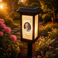 Personalized Memorial Solar Garden Light with Photo