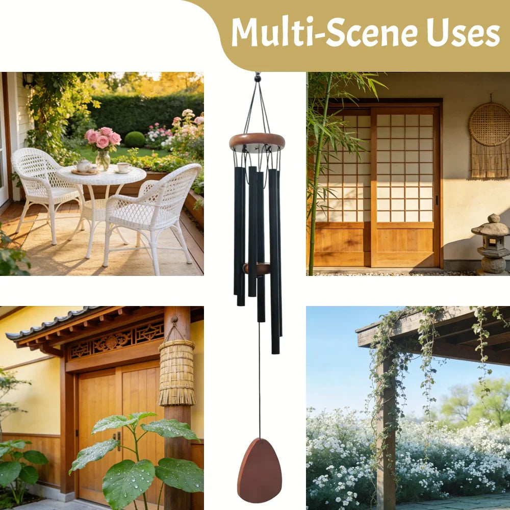 Custom Pet Memorial Wind Chime,Personalized Dog Cat Loss Sympathy Gift,Bereavement Remembrance Keepsake Outdoor Garden Home Deco product image 4