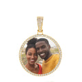 Personalized Memorial Photo Medallion Necklace