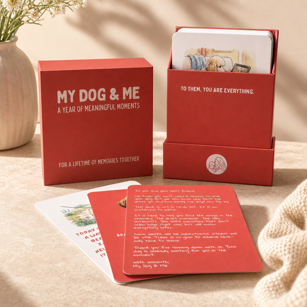 My Dog & Me: 52-Week Dog Activity Card Deck – Make Memories Together