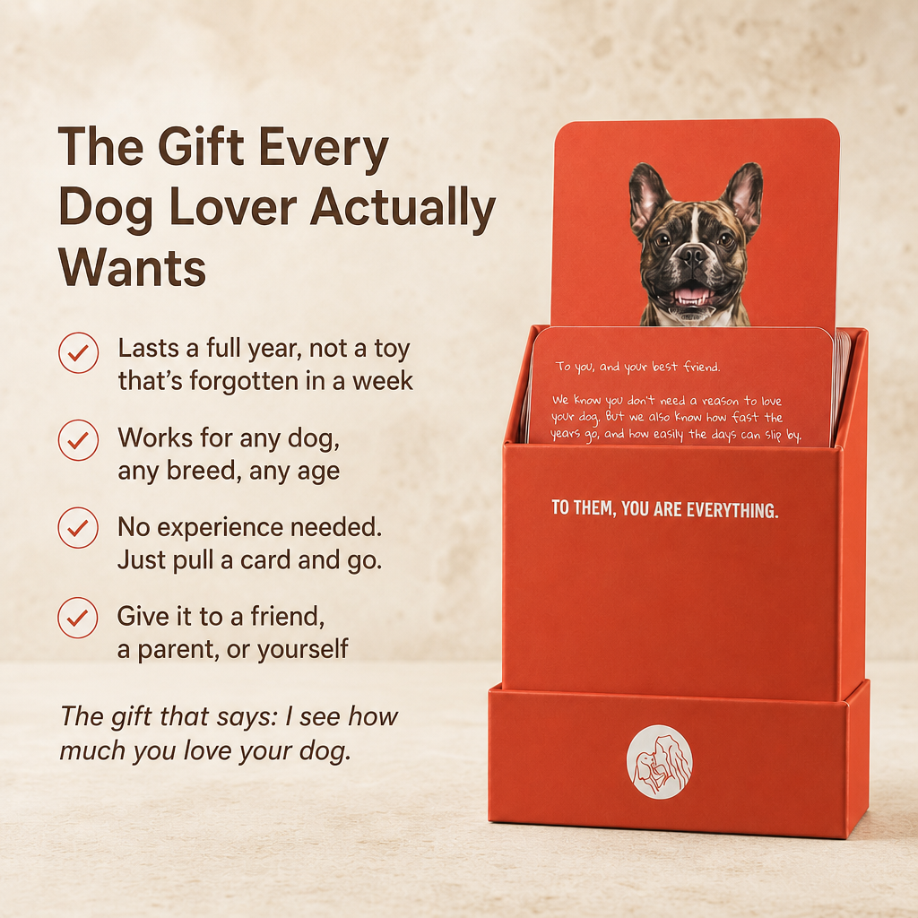 My Dog & Me: 52-Week Dog Activity Card Deck – Make Memories Together