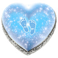 Blue Footprints Baby or Child Cremation Urn