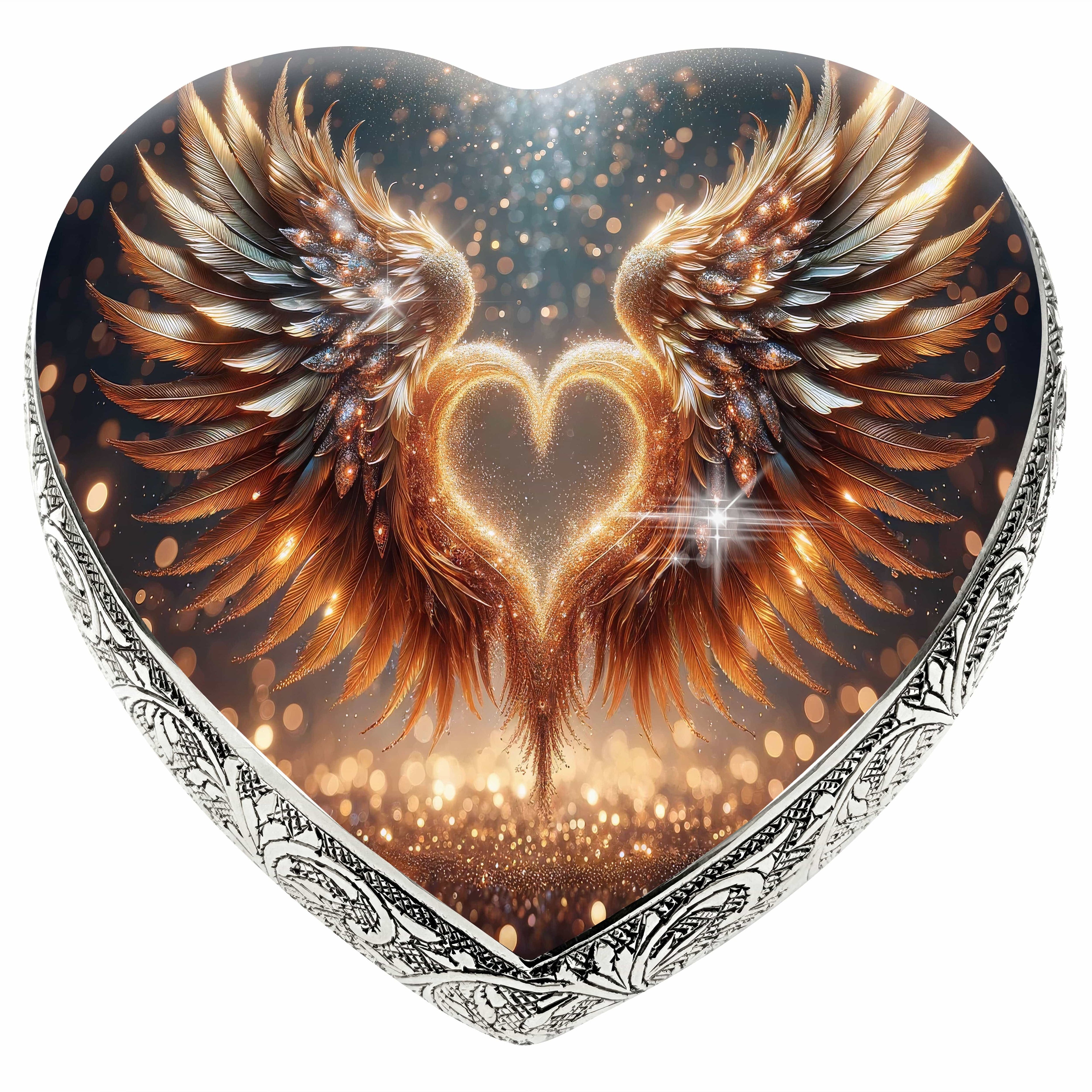Gold Free Angel Baby or Child Cremation Urn