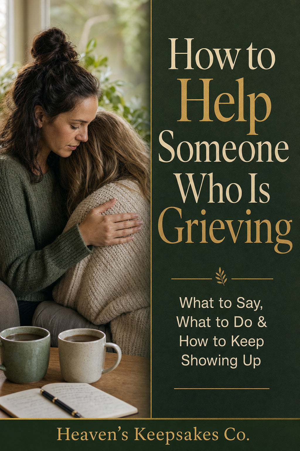 How to Help Someone Who Is Grieving: What to Say, What to Do & How to Keep Showing Up