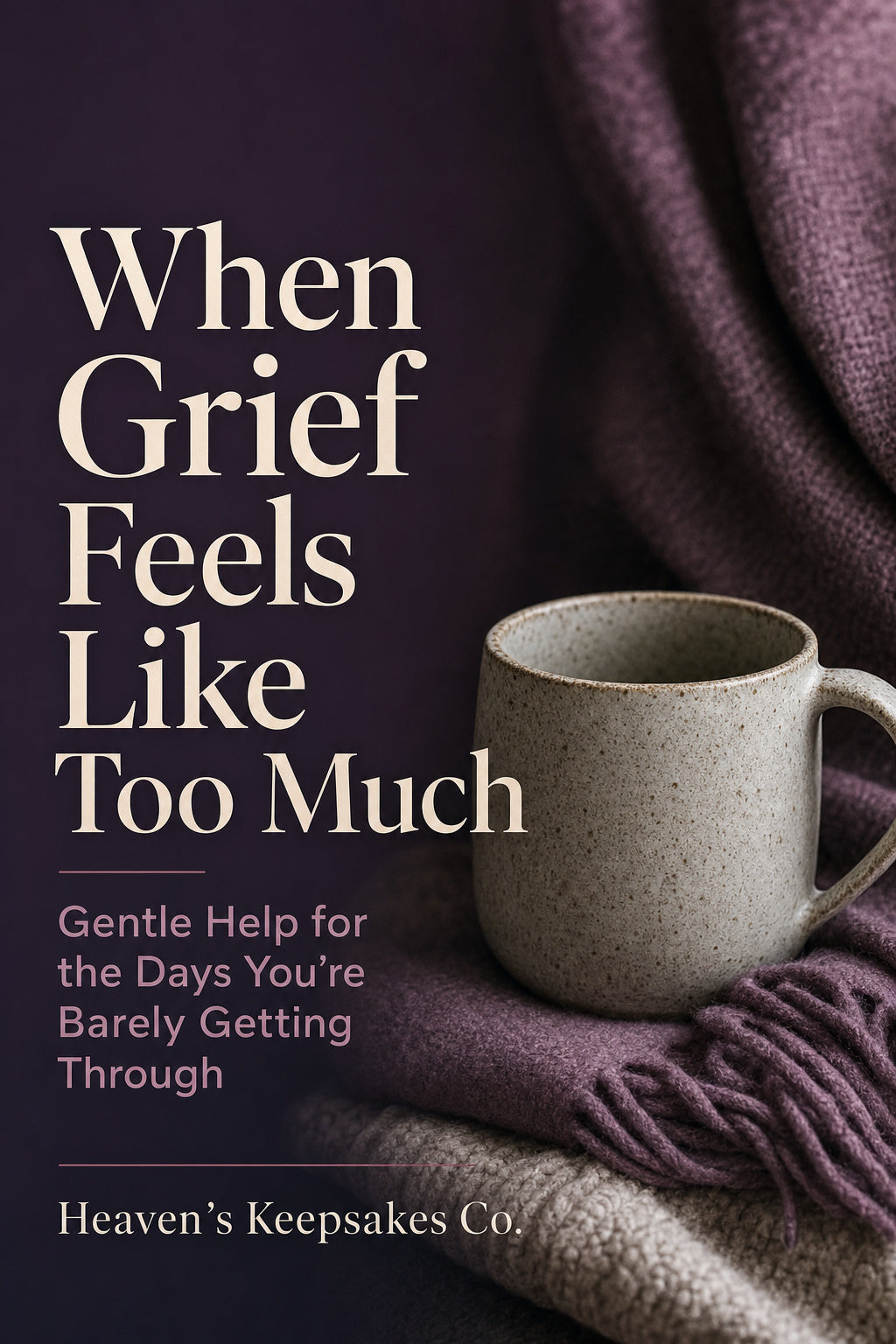 When Grief Feels Like Too Much: Gentle Help for the Days You’re Barely Getting Through